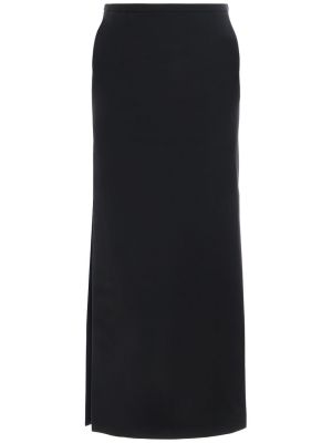 Midi φούστα Dolce & Gabbana μαύρο