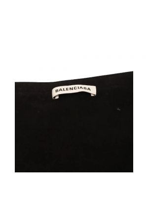 Falda de lana Balenciaga Vintage negro