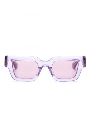 Okulary przeciwsłoneczne Bottega Veneta Eyewear fioletowe