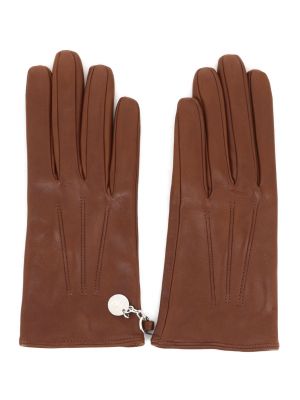 Перчатки Ermanno Scervino коричневые