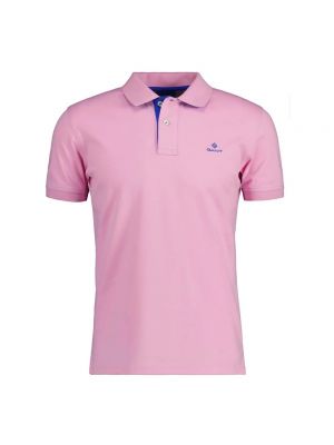Poloshirt Gant pink