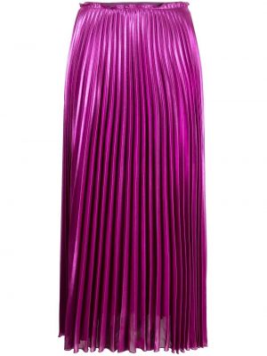 Plisované sukně Patrizia Pepe fialové