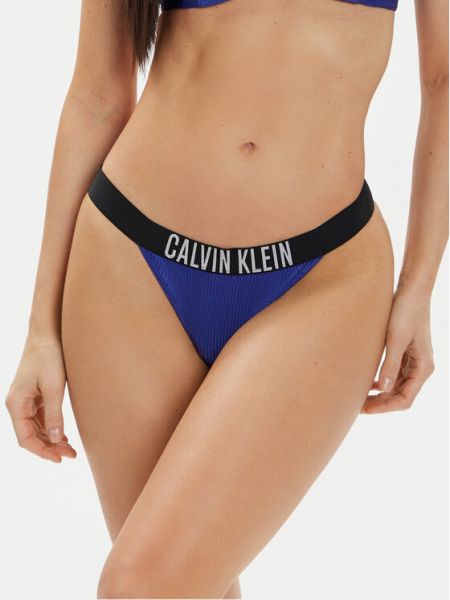 Modré plavky Calvin Klein Swimwear