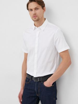 Koszula slim fit Armani Exchange biała