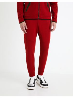 Sportovní kalhoty Celio červené