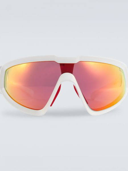 Sluneční brýle Moncler Grenoble bílé
