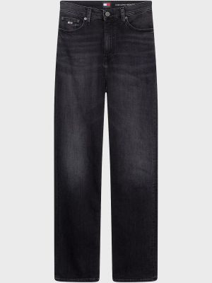 Черные прямые джинсы Tommy Jeans