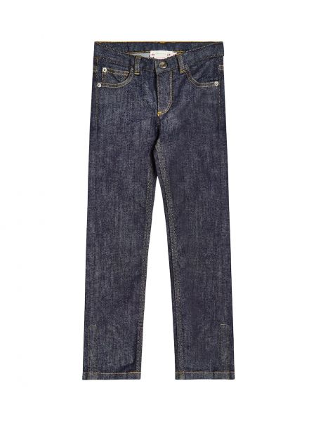 Slank skinny jeans for jenter Bonpoint blå