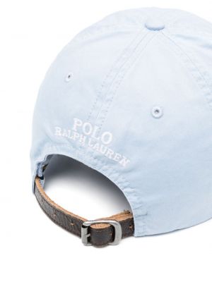 Täpilised mustriline vibu polosärk Polo Ralph Lauren sinine
