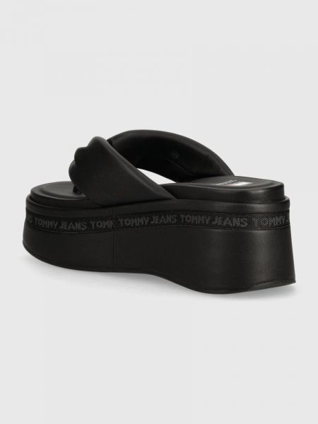 Éksarkú flip-flop Tommy Jeans fekete
