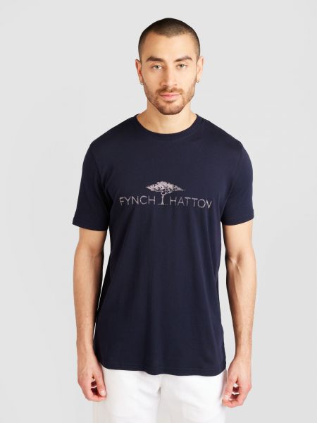 Majica s melange uzorkom Fynch-hatton