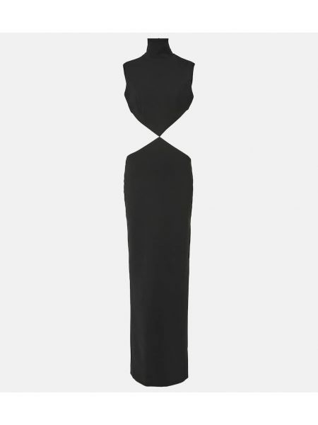 Μάξι φόρεμα Mônot μαύρο