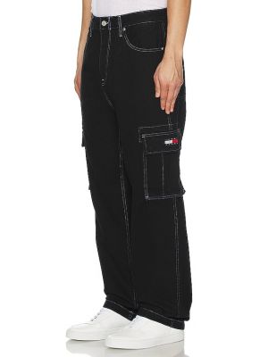Pantalon cargo Tommy Jeans noir