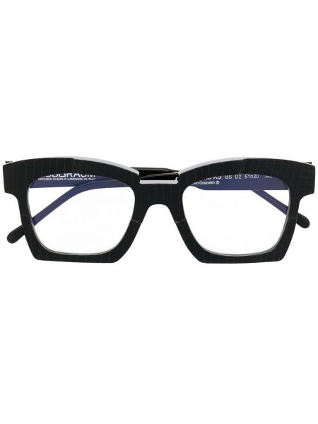 Okulary chunky Kuboraum czarne