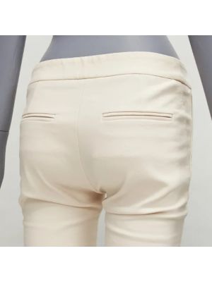 Pantalones de algodón Stella Mccartney Pre-owned beige