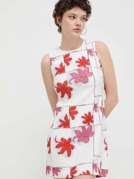 Sukienka mini w kwiatki Desigual