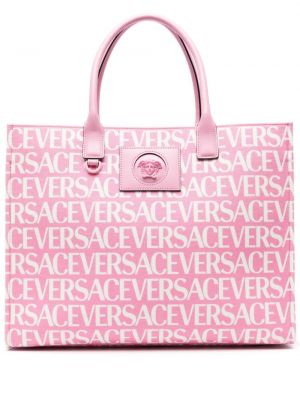 Shopper kabelka s potiskem Versace Pre-owned