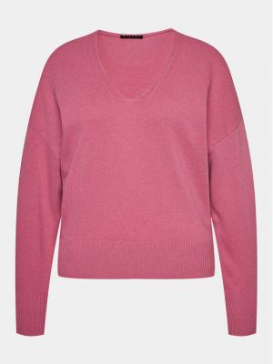 Sweter Sisley różowy