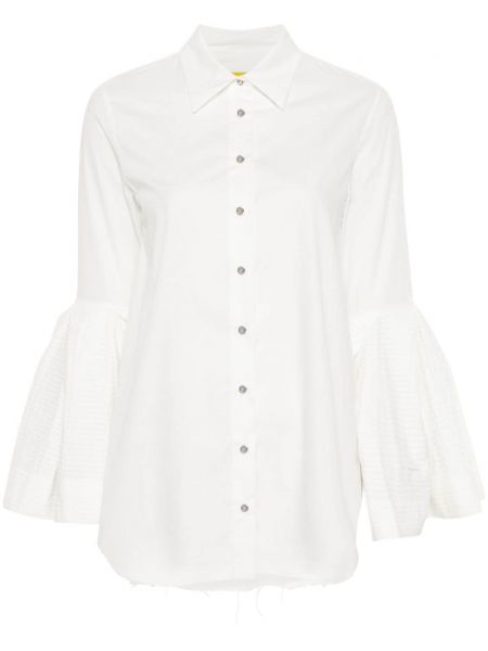 Βαμβακερό πουκάμισο Marques'almeida λευκό