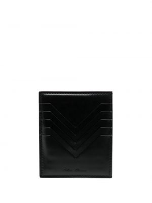 Kožená peňaženka Rick Owens čierna