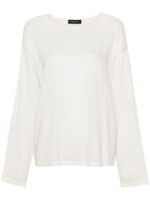 Блуза с мъниста Fabiana Filippi бяло