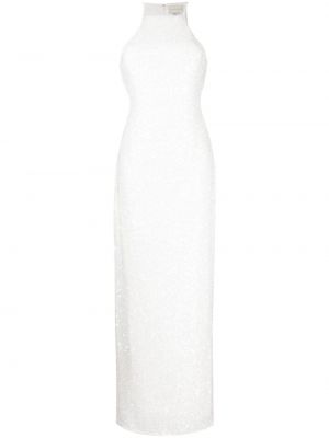 Коктейлна рокля с пайети Sachin & Babi бяло