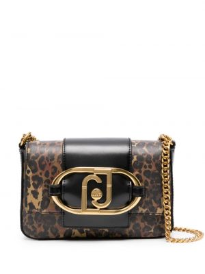 Чанта за ръка с принт с леопардов принт Liu Jo