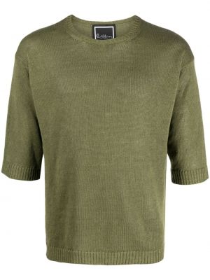 Πλεκτή μπλούζα Paul Memoir πράσινο