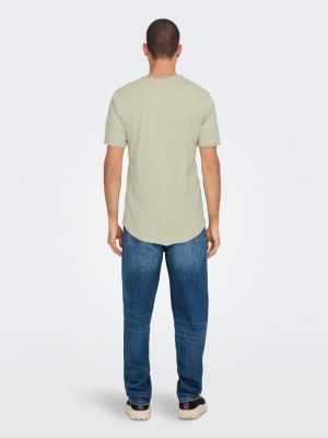 Tricou Only & Sons gri