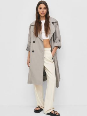 Trench Pull&bear gris