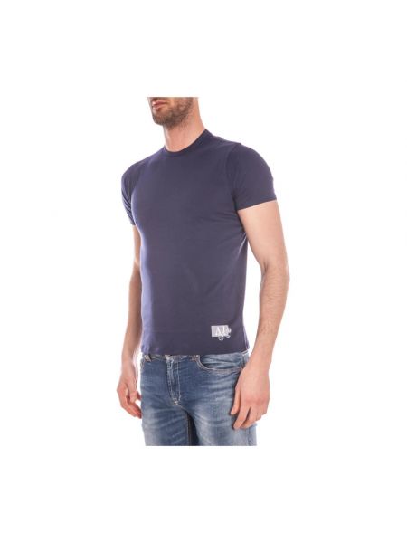 Koszulka Armani Jeans niebieska