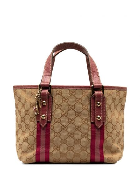 Nakupovalna torba Gucci Pre-owned rjava