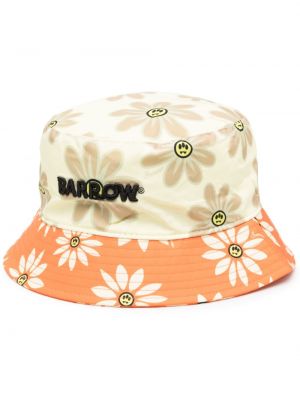 Haftowany kapelusz w kwiatki z nadrukiem Barrow