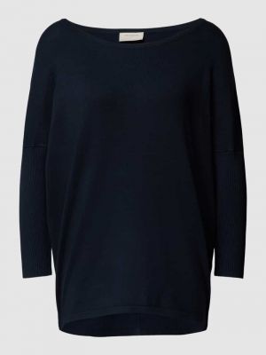 Dzianinowy sweter w jednolitym kolorze Free/quent