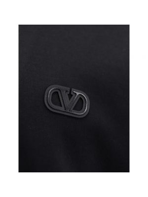 Sudadera con capucha Valentino negro