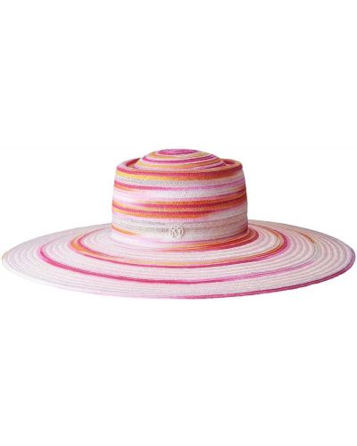 Sombrero Maison Michel rosa