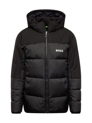 Pernata jakna Boss crna