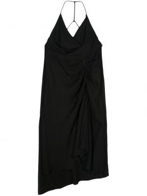 Коктейлна рокля Del Core черно
