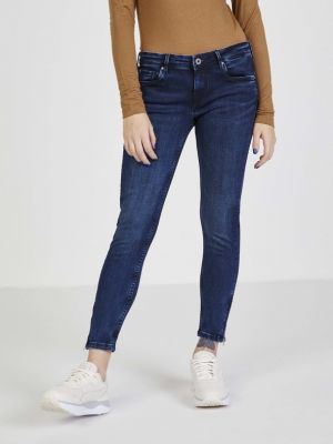 Skinny jeans mit reißverschluss Pepe Jeans blau