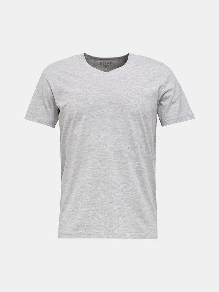 Camiseta manga corta Esprit gris