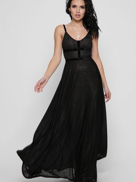 Чорна довга сукня Carica