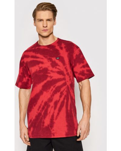 T-shirt Vans, czerwony