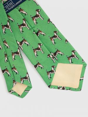 Зеленый галстук Polo Ralph Lauren