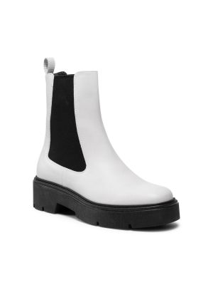 Chelsea boots Gino Rossi blanc