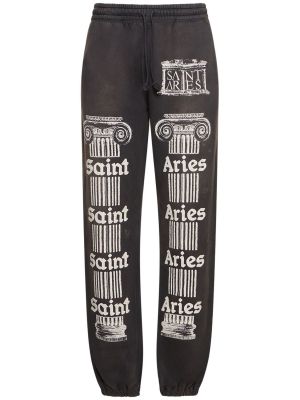 Teplákové nohavice Saint Michael čierna