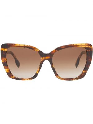 Sončna očala s karirastim vzorcem Burberry rjava