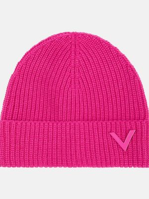Kaschmir mütze Valentino pink