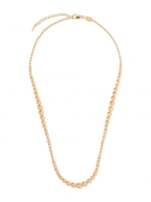 Křišťálový náhrdelník s korálky Missoma zlatý