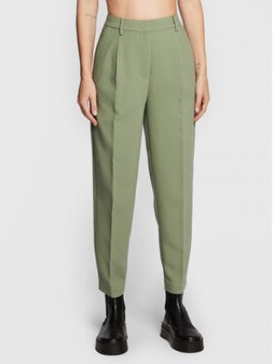 Pantalon large Bruuns Bazaar vert