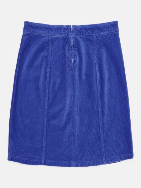 Хлопковая юбка миди C&a синяя
